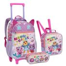 Kit escolar feminino kitty's magic house