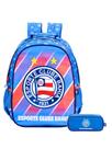 Kit Escolar Futebol Bahia Time Mochila Costas + Estojo Duplo Kit Escolar Futebol Bahia Time Mochila Costas + Estojo Duplo