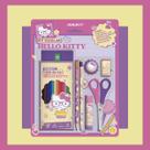 Kit Escolar Hello Kitty 6 Peças Lápis Borracha Apontador Cola e Tesoura - Leo&Leo