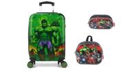 Kit Escolar Hulk Avengers Mala + Lancheira + Estojo Original