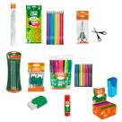 Kit Escolar Infantil 34 Itens Completo Lápis Cor Canetinhas Kit Escolar Infantil 34 Itens Completo Lápis Cor Canetinhas
