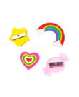 Kit Escolar Infantil Apontador Borracha Personalizado Menina