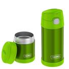 Kit Escolar Infantil Thermos Garrafa e Pote térmico