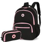 Kit Escolar Infantil Up4you Laura Mochila de Costa e Estojo