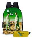 Kit Escolar Juvenil Série Bad Breaking com Mochila Estilizada e Estojo Incluso