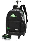 Kit Escolar Loud Game Mochila 2EM1 Rodas Costas + Estojo Box
