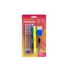 Kit escolar Maxprint com 7 peças