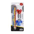 Kit Escolar Mickey 5 itens (caneta lapis borracha apontador)