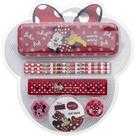 Kit Escolar Minnie 7 Peças com Estojo Metálico