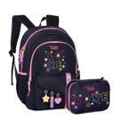 Kit Escolar Mochila Costas Estojo Box Youtuber Cacau Haxkar