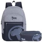 Kit Escolar Mochila e Estojo Vingadores Thor Xeryus