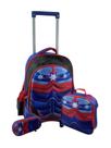 Kit Escolar Mochila+Estojo+Lancheira No Limite Santi NLC7U02