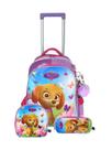 Kit Escolar Mochila+Estojo+Lancheira Pet Santino PEK13U14 Kit Escolar Mochila+Estojo+Lancheira Pet Santino PEK13U14