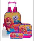 Kit Escolar Mochila Patrulha Canina Skye De Carrinho Com Estojo e Lancheira Térmica Kit Escolar Mochila Patrulha Canina Skye De Carrinho Com Estojo e Lancheira Térmica