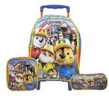 Kit Escolar Patrulha Canina Mochila Rodas Lancheira Estojo Kit Escolar Patrulha Canina Mochila Rodas Lancheira Estojo