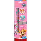 Kit Escolar Patrulha Canina Skye 2 Lápis e Borracha Summit Kit Escolar Patrulha Canina Skye 2 Lápis e Borracha Summit