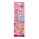 Kit Escolar Skye Contém 4 Itens Decorados - Tris Lápis Borracha Apontador Escolar Patrulha Canina