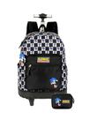 Kit Escolar Sonic Mochila de Rodinha+Estojo Box Kit Escolar Sonic Mochila de Rodinha+Estojo Box