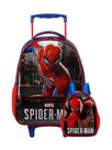 Kit Escolar Spider Man Mochila de Rodas M + Lancheira Kit Escolar Spider Man Mochila de Rodas M + Lancheira