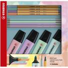 Kit Escolar Stabilo BOSS+88 Pastel+swano - GNA Kit Escolar Stabilo BOSS+88 Pastel+swano - GNA