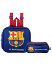 Kit Escolar Time Barcelona Lancheira Térmica + Estojo Duplo