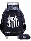 Kit Escolar Time Santos Mochila Rodas + Estojo Duplo Oficial Kit Escolar Time Santos Mochila Rodas + Estojo Duplo Oficial