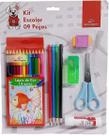 Kit Escolar Win Paper - 09 Peças Essenciais para Crianças Kit Escolar Win Paper - 09 Peças Essenciais para Crianças