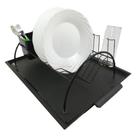 Kit Escorredor Louça Arco Com Bandeja Porta Copos Talheres Bancada Pia Cozinha - Stolf Kit Escorredor Louça Arco Com Bandeja Porta Copos Talheres Bancada Pia Cozinha - Stolf