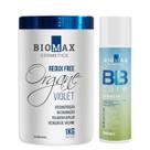 Kit Escova Btox Tratamento e Terapia Capilar Blond Loiras 1300 Gr