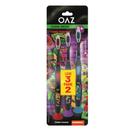 Kit Escova de Dente Oaz Tarturagas Ninjas Cx com 36 Itens Leve 3 Pague 2