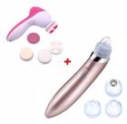 Kit Escova de Limpeza Facial 5em1 + Removedor de Cravos