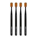 Kit Escova Dental Extra Macia Kess Pro 10k Belliz Laranja C/4