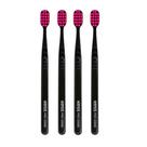 Kit Escova Dental Extra Macia Kess Pro 10k Belliz Rosa C/4