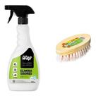 Kit Escova E Elimina Odores E Pegadas Pets Odor 500ml Wap
