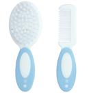 Kit Escova e Pente Cerdas Brancas Bebê Infantil Pimpolho Kit Escova e Pente Cerdas Brancas Bebê Infantil Pimpolho