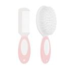Kit Escova e Pente para Bebê Buba com Cerdas Naturais - 12643