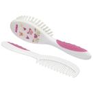 Kit Escova e Pente para Cabelo Soft Rosa