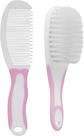 Kit Escova e Pente Rosa Baby 5236 Buba