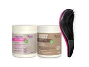 Kit escova magica + creme de pentear e ativador 500g apice Kit escova magica + creme de pentear e ativador 500g apice