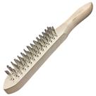 Kit Escova Manual Aço 1777/4 com Cabo 7482255 15 Unidades - SPARTA