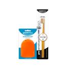 Kit Escova Ortodôntica Premium + Estojo para Aparelho Higiene Bucal