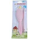 Kit escova, pente murano rosa Kit escova, pente murano rosa
