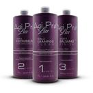 Kit escova progressiva 3 Passos - Agi Pro Liss - 1l