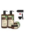 Kit Escova Progressiva Bio Amazônica Natumaxx