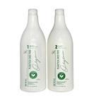 Kit Escova Progressiva Plastica dos Fios Orgânica Royal - 2x1lt