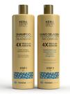 kit Escova Progressiva Profissional Nanoselagem Queen 1L