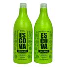 Kit Escova Progressiva Promax Quiabo - 2x1lt
