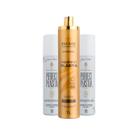 Kit Escova Progressiva Sem Formol Com Shampoos Anti Residuo
