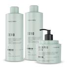 KIT ESCOVA PROGRESSIVA ZERO 1L + MASK PRO ZERO 500g