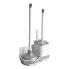 Kit Escova Sanitaria Quadrada Desentupidor Limpar Vaso 3 Pçs - Y888 Kit Escova Sanitaria Quadrada Desentupidor Limpar Vaso 3 Pçs - Y888
